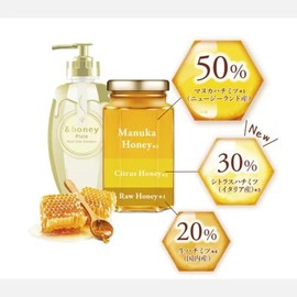 & Honey Pixie Moist Silky Shampoo, Treatment 440ml, Hair Oil 100ml Set