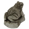 Toad Garden Statues Cement Frog Sculptures Cast Stone Frogs Figurines