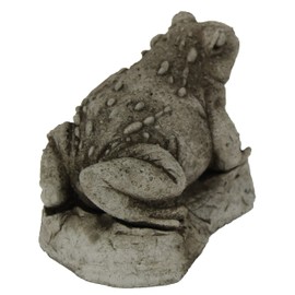 Toad Garden Statues Cement Frog Sculptures Cast Stone Frogs Figurines