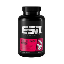 ESN ESN Athlete Stack Women, 210 Kapseln, Alle essentiellen Vitamine und Mineralstoffe, vegan - Made in Germany