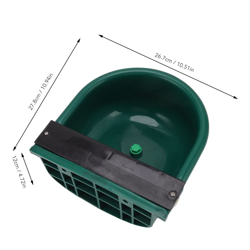 Automatic Livestock Drinking Bowl Plastic Thickened Drink Sink for Cat