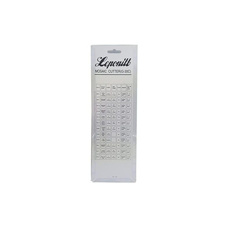 LEPONITT Wheeled Mosaic Glass and Tile NIPPERS