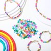 8000Pcs Flat Round Beads,Heishi Beads Polymer Clay Disc Bead Flat