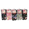 Tabi Socks Socks Women's Japanese Pattern Cute Cotton Blend, 23-25 cm