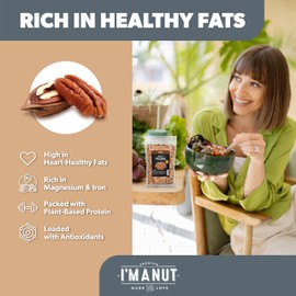 Premium Raw Chopped Pecans 32oz (2 lb)| American-Grown, Non-GMO | Batch Tested Gluten & Peanut Free | No PPO or Preservatives | Rich Flavor for Snacking & Cooking