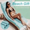 Genovega Oversized Turkish Beach Towels Set - Quick Dry &