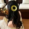 Flat Hair Clips for Women Non Slip Claw Clip for