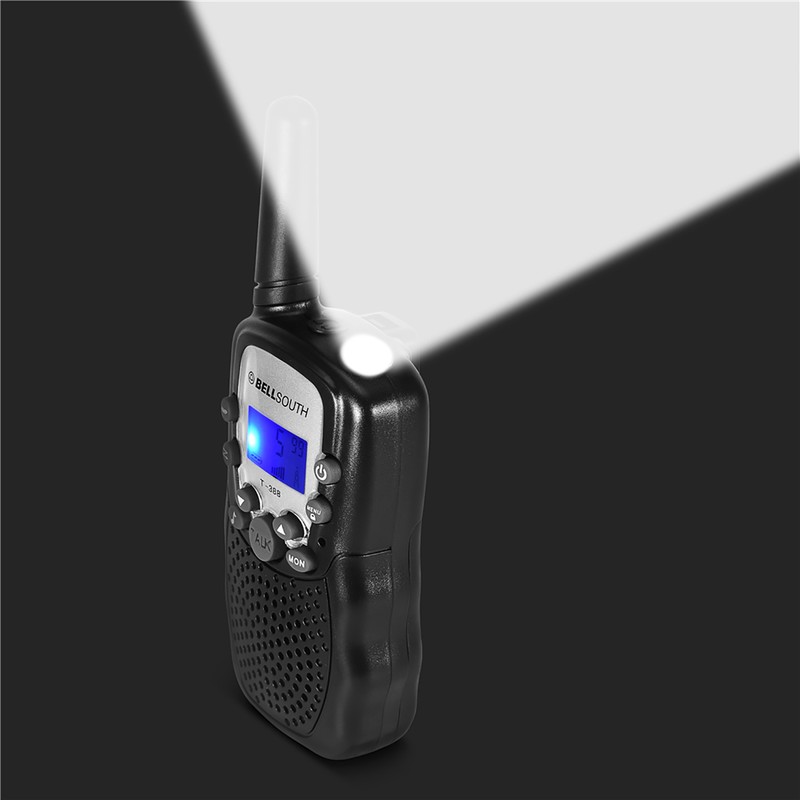2PCS 3KM Range Multi Channels Walkie Talkies 2 way Radio