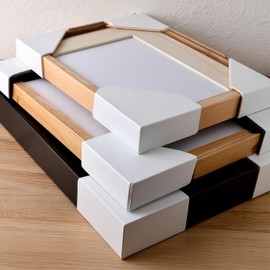 Bright Creations Picture Frame Corner Protectors - 100 Pack, White, Fits 1-2.2 in Frames - Moving Supplies & Cardboard Corners for Packing Artwork