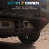 CROSSHIP Adjustable Trailer Hitch - Heavy Duty Aluminum Drop Drawbar