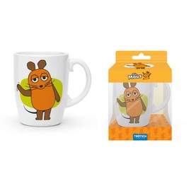 Trötsch Die Maus Kindertasse Geschenktasse aus Porzellan: Kaffeetasse Teetasse Geschenkidee Geschenk Tasse
