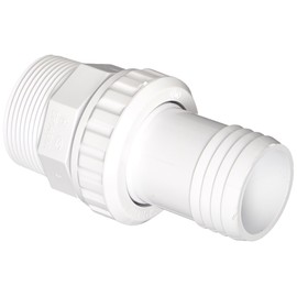Hayward SP1493 1-1/2-Inch MIP White ABS Quick Disconnect Econo Union with 1-1/2-Inch Hose Barb