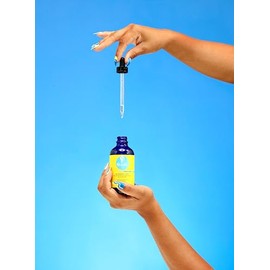 Curls Blueberry Bliss Aceite fortalecedor para el cabello y el cuero cabelludo de arándanos y menta, 4 onzas, aceite para el cabello que penetra las r