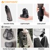 TakeToday Collapsible Water Bottles, Foldable for Travel, 32oz, Black