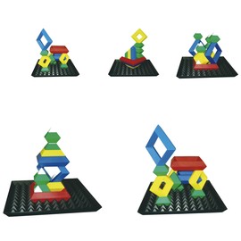 Eduplay Triangle Puzzle mit Base, 24-teilig