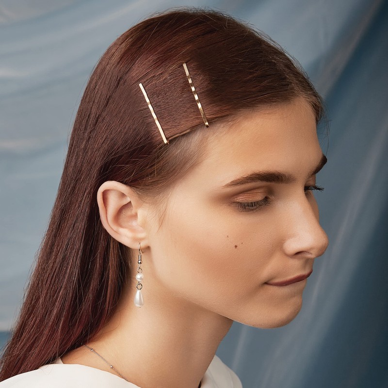 ForPro Professional Collection Bobby Pins (400-Count Approx), Bronze, 2" L,