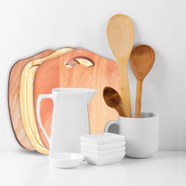 Nabytok Apple-Shaped Rubber Wooden Cutting Board, Convenient Handle, Can Be Used on Both Sides, Used in The Kitchen and Food Decoration. Kitchen Service Gifts.