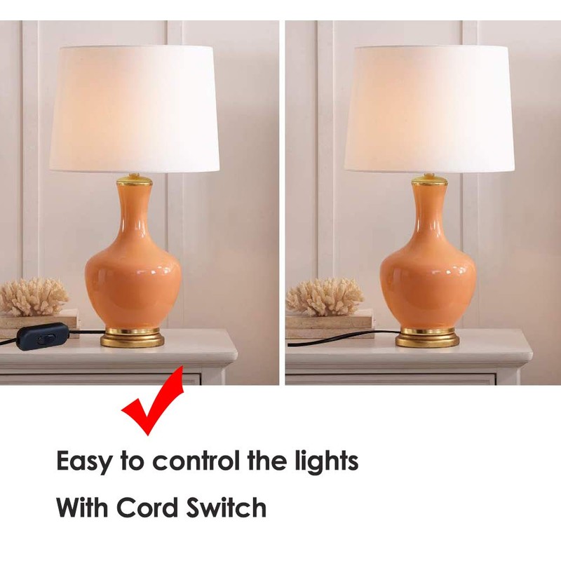 On Off Button Switch, PLUSPOE 4 Pack DPST Control Cord