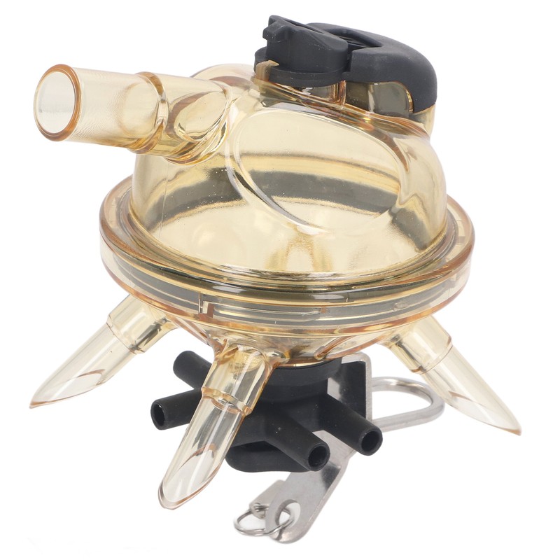 Milking Claw Transparent Cover Stainless Steel Base 380cc Milk Collector