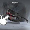 Retevis Walkie Talkies Speaker Mic Shoulder Speaker, 2 Pin, for