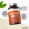 L Glycine Supplement 1500mg | 180 Vegan Tablets | Amino
