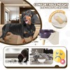 Raised Dog Feeder Bowl Stand - Elevated Dining Table for