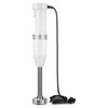 KitchenAid Variable Speed Corded Hand Blender with Accessories, White, KHBV83WH