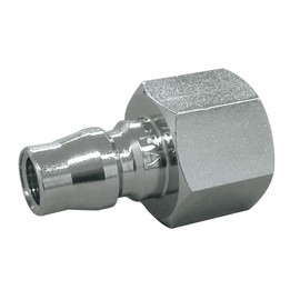 Flobal Pro Style Tool Quick Coupling One-Touch Female Threaded Plug 40PFA Compatible Female Thread (Rc) 1/2