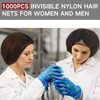 Yahenda 1000 Pcs Hair Net Black Bulk Hair Nets for