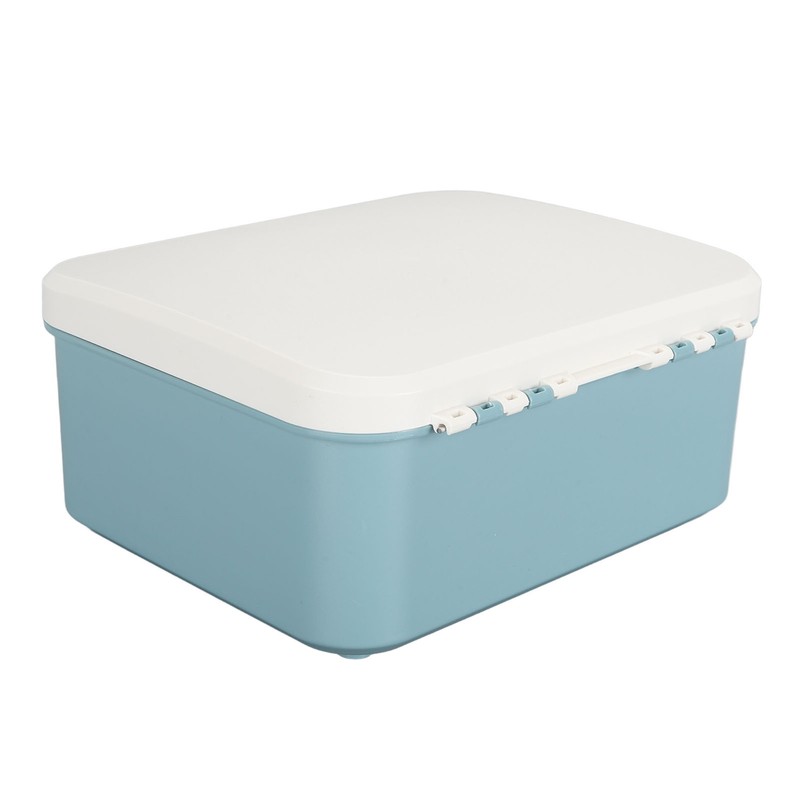 9L Capacity Lockable Storage Trunk for Files Document Organizer Double