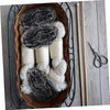 jojofuny Faux Fur Chunky Yarn for Crocheting and Knitting Durable