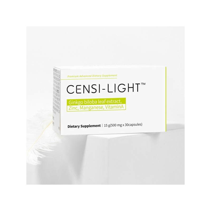 1 box of Sensilight 500mg Ginkgo Leaf Extract Blood Circulation