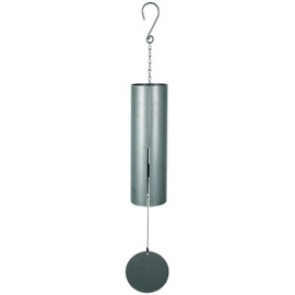 Carson 36" Cylinder Bell - Pewter Fleck