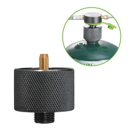 Walmeck Lamp Light Butane Gas Light Lantern with Gas Adapter Conversion Head for Camping Picnic Self-Driving