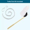 Hibbent Toilet Handle Replacement Kit For American Standard/Mansf - White-