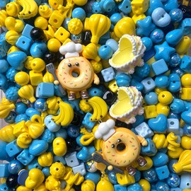 Acrylic Beads Mix(16mm)-Beading making-Bead Assortmens-DIY:_Banana_150ml