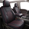Huidasource 2018-2023 Wrangler JL Front Seat Covers, 2Pcs Front Seat