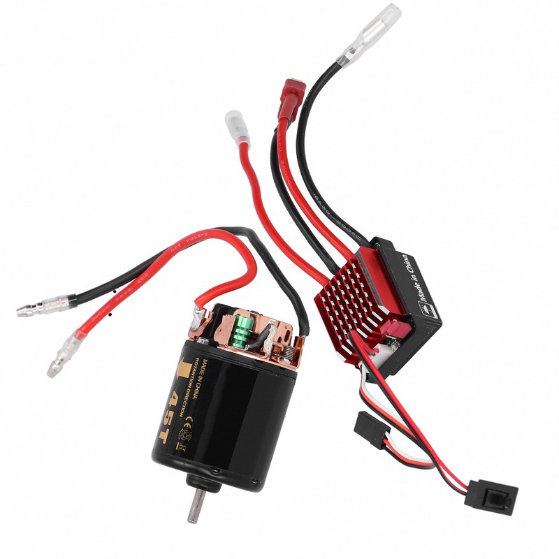 540 Brushed Motor 360A ESC with T Plug Accessory Fit