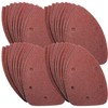Silverline Hook & Loop Detail Sander Sheets 140mm 40pk (60