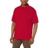 Propper Men's Uniform Polo-Short Sleeve, Red, Large