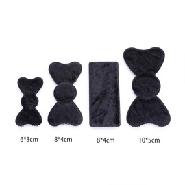 KAMIPITA Velour Material Series Made in Japan - Middle Ribbon, Hairpins, Hair Clips, and Hair Elastics. Easy to install, easy to put on and take off, no residue, no residue left behind, hair clasp