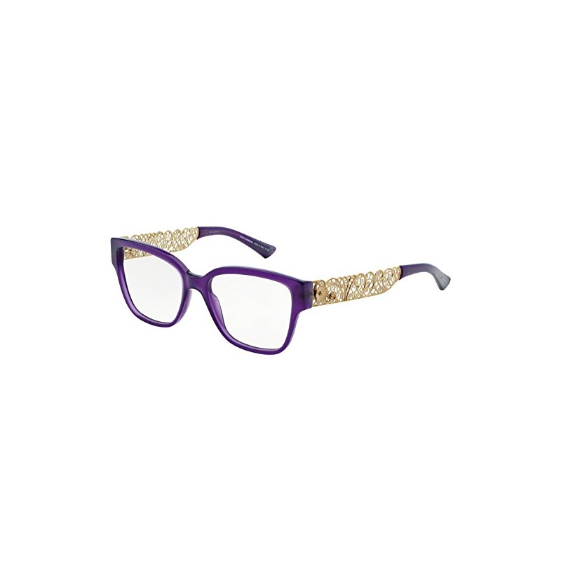 Dolce & Gabbana DG3186 Eyeglasses-2677 Opal Violet-53mm