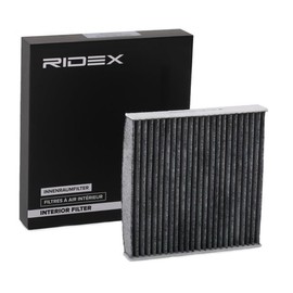 RIDEX Sedici (FY_) SX4 (EY, GY) Cabin Air Filter 424I0358 178 mm 184 mm 26 mm