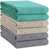 Homaxy Premium Kitchen Towels(18”x 28”, 6 Pack), Large Cotton Kitchen