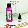 Wicked Colors Createx W021 Fluorescent Raspberry 2oz. water-based universal airbrush
