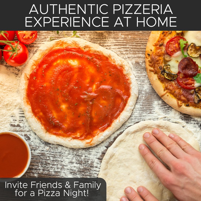 Cook With Color Electric Indoor Pizza Oven – Crispy Crust