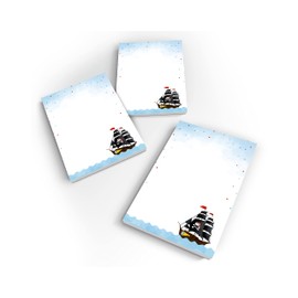 12 Mini Notepads Pirate Party Pirate Ship Party Bags for Children's Birthday Party Favours for Boys and Girls / A7 Format