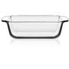 Libbey Baker's Basics Glass Loaf Dish, 9-inch by 5-inch
