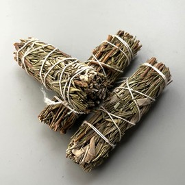 Sage Smudge Stick 4" (White Sage and Rosemary, 4")
