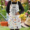 WCGXKO Lolli’s Kitchen Apron Lolli Baking Gift Lolli Birthday Gift